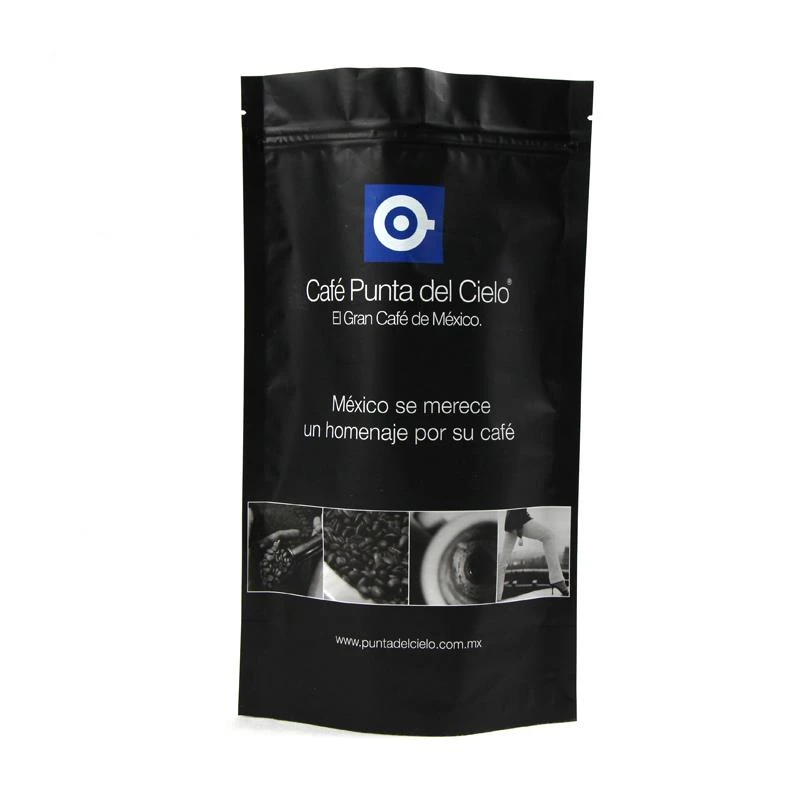 Aluminum Foil Stand Up Coffee Zipper Pouch Aluminum Foil Stand Up Coffee Zipper Pouch