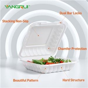 Hinged مائکروویو ایبل فوڈ کنٹینرز