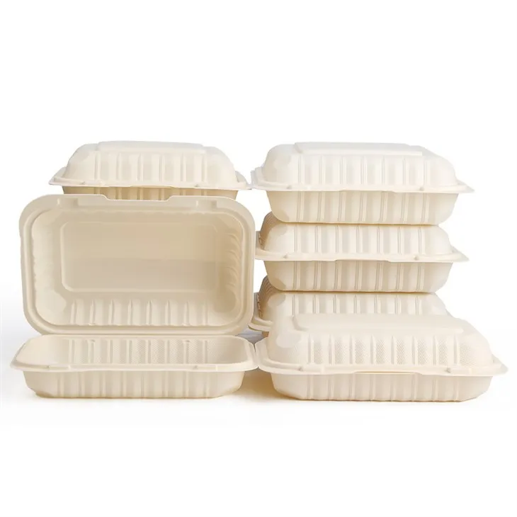 ایکو پیکیجنگ کھانے کے کنٹینرز کو باہر نکالیں۔