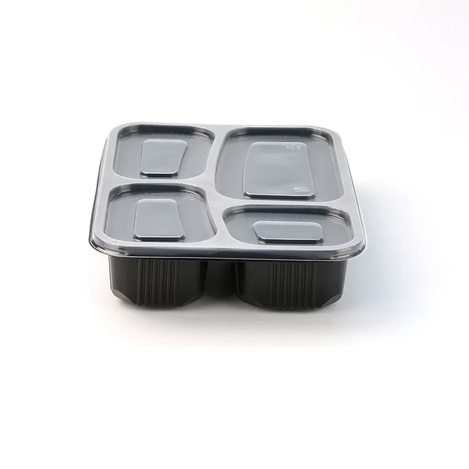 لوگو کسٹم کے ساتھ کھانے کی تیاری کے کنٹینرز